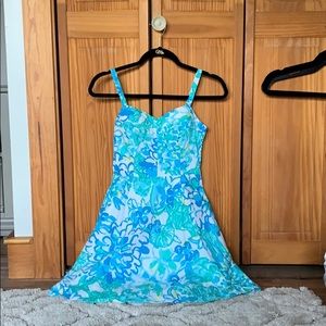 Bright floral dress WORN TWICE